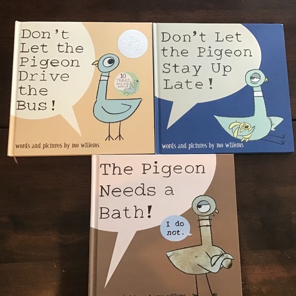 Other - 3 Pigeon books by Mo Willems hardcover